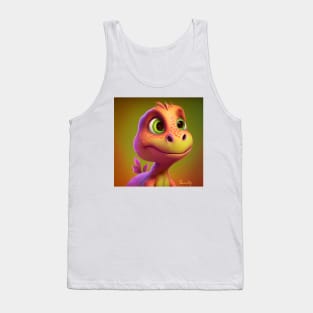 Baby Dinosaur Dino Bambino - Emily Tank Top